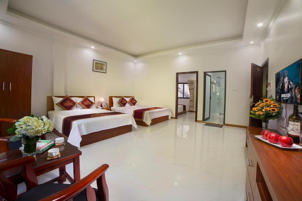 Quang Tung Hotel Dong Khe Sau Экстерьер фото